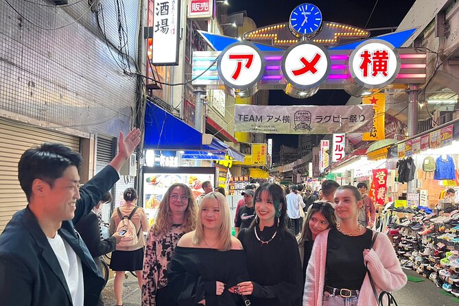 Japanese Food Experience Night Tour in Ueno - Meeting at MONday Premium Ueno Okachimachi and How the Night Moves