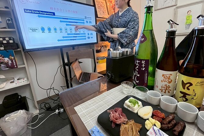 Japanese Sake Tasting and Masu Crafting Experience in Tokyo - Is it worth $60? The value is in the guided comparison