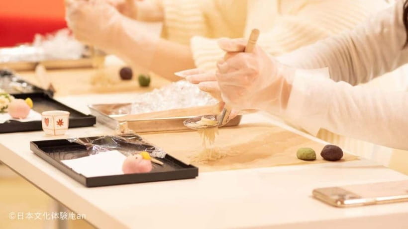 Japanese Traditional Sweets making and Tea Ceremony - What you’re really signing up for at AN TOKYO