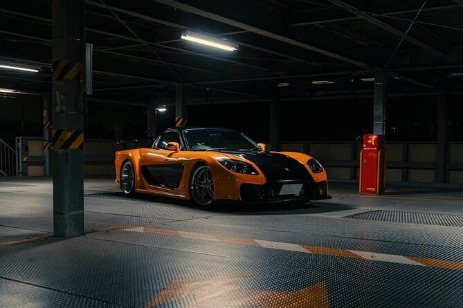 JDM Experience with Fast&Furious RX-7 (English speaking Driver) - What You Really Get From a Tokyo JDM RX-7 Night Ride