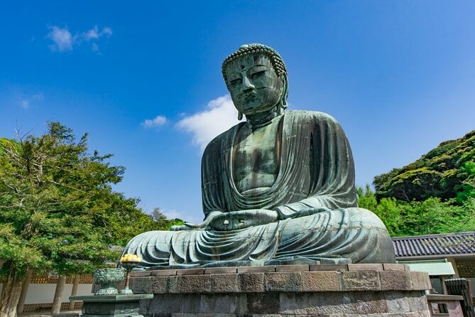 Kamakura Full Day Tour with Licensed Guide and Vehicle from Tokyo - Tsurugaoka Hachimangu: samurai patron shrine energy