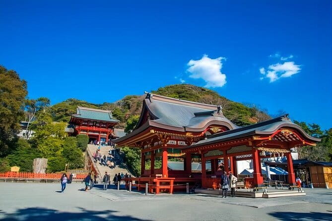 Kamakura Great Buddha and Enoshima with hotel Pickup small group - Enoden streetcar: the coastal ride you can actually enjoy