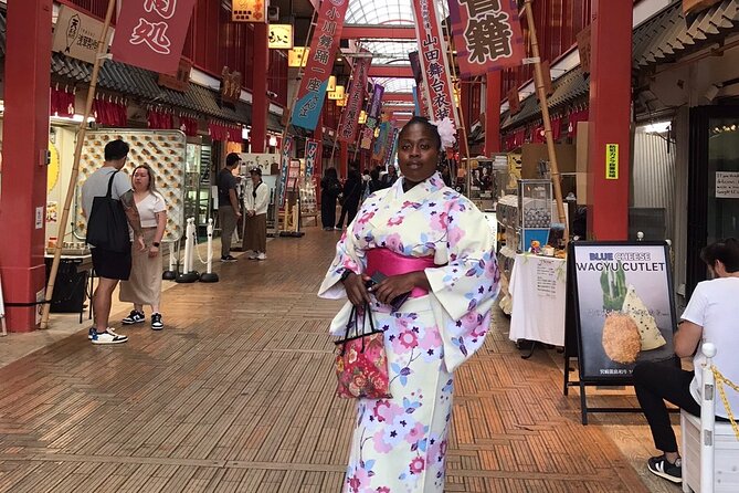 Kimono and Tea Ceremony in Asakusa Private Food Tour With Guide - Stop at Sensō-ji: temple arrival with your kimono already on