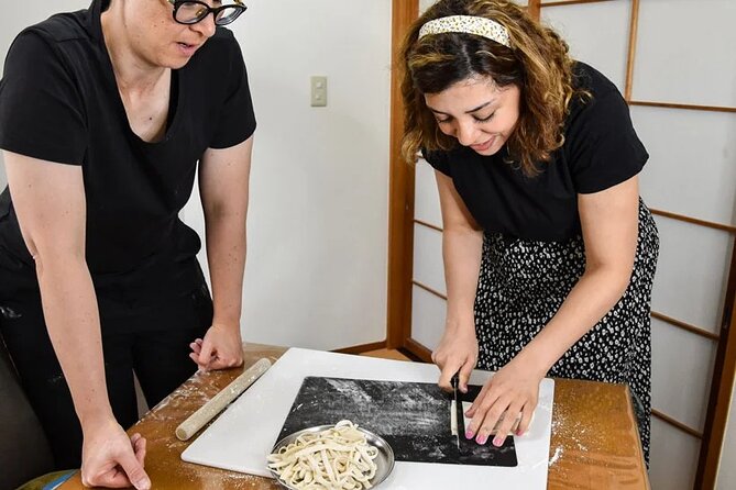 Learn to Make Home Style Tempura Udon and Gyoza - Barley Tea Breaks and the Sit-Down Meal That Makes It Worth It