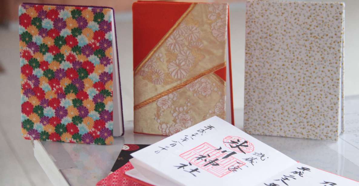 Make a temple stamp book with artist - Choosing From 100+ Kimono Fabrics Is More Than Decoration