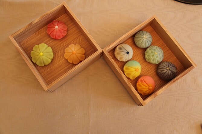 Make Traditional Nerikiri Sweets & Matcha experience in Shibuya - Your hands-on nerikiri work: sample shapes and a final original design