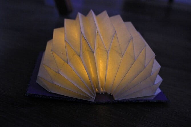 Mini Origami Lamp and Mizuhiki knot Belt Workshop in Ueno - Quick reasons to book this Ueno washi workshop