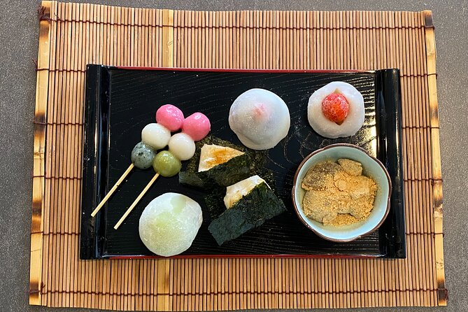 Mochi Making at a Private Studio in Tokyo - What You Actually Make: Strawberry Daifuku, Dango, and Warabi Mochi