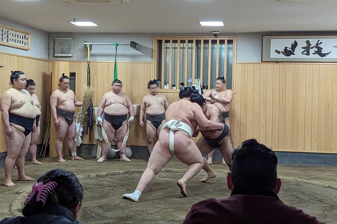 Morning Sumo Practice Viewing in Tokyo - Inside Naruto-beya: two hours of close-up training in Sumida