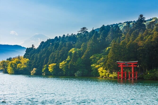Mt Fuji and Hakone Private Day Tour - Hakone Route: Sky Walk, torii at Hakone Shrine, and Lake Ashi