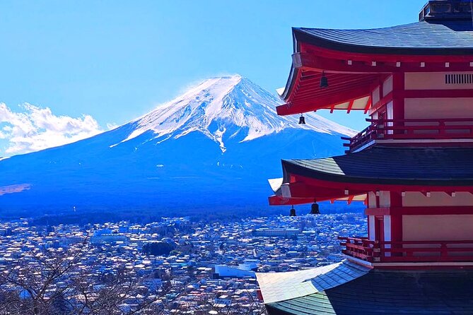 Mt Fuji and Lake Kawaguchiko Bus Day Tour with English Guide - Oshino Hakkai: Eight Springs and Fuji Reflections