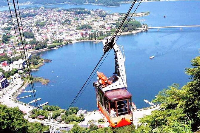 Mt. Fuji Day tour: Kawaguchi Lake Ropeway, Matcha, Oshino Hakkai - Stop 3: Mt. Fuji Panoramic Ropeway, 1,075 meters up