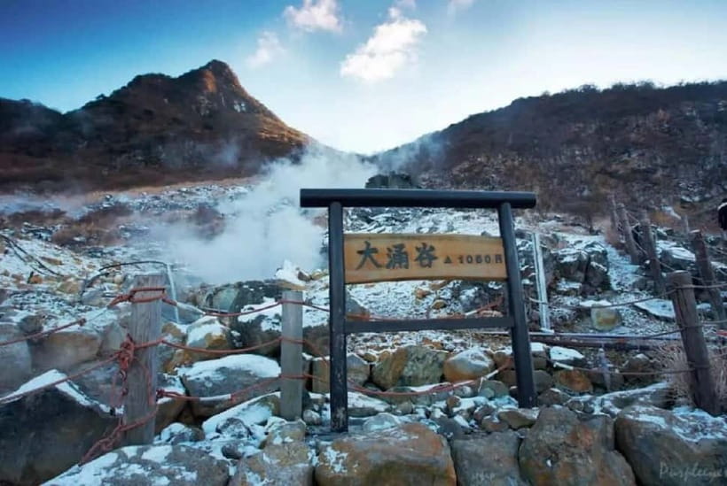 Mt.Fuji Hakone Day Tour With Lake Ashi Cruise, FREE Ropeway - Hakone Ropeway and Owakudani: Steam, Sulfur, and Black Eggs