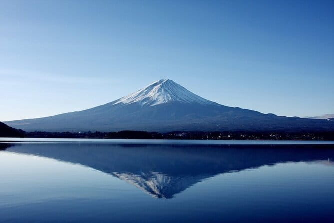Mt Fuji Small Group 1 Day Tour Kawaguchi and Yamanaka with Pickup - Lawson Fujikawaguchiko and Hikawa Clock Shop: short stops that can save your photo set