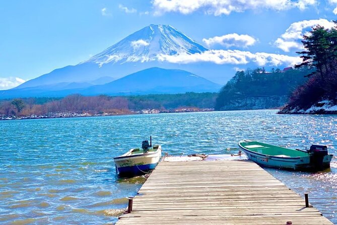 Mt. Fuji to Lake Kawaguchi, Lake Yamanaka and Onsen Day Tour - Lake Kawaguchi: Big Views, Real Walking Time