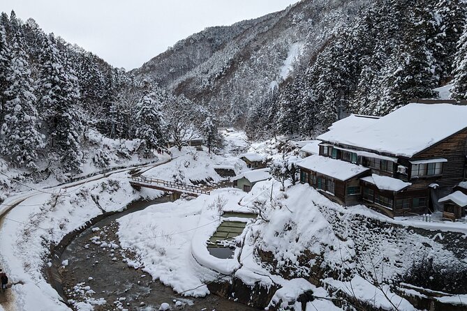 Nagano Snow Monkey 1 Day Tour with Beef Sukiyaki Lunch from Tokyo - The Kamakura Snow Huts Stop (Late January to Late February)
