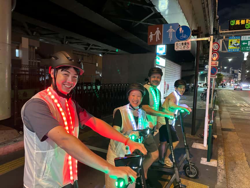 Night E-Scooter Ride to Tokyo Tower - No License Needed - The E-Scooter Setup: Beginner-Friendly Without a License