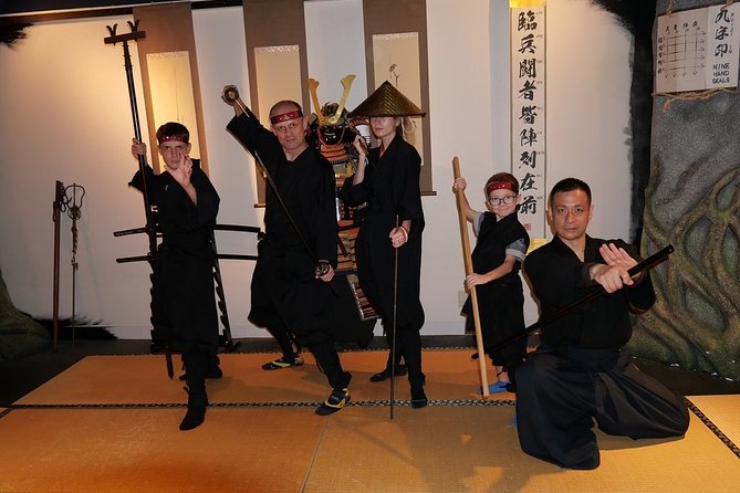 Ninja Lesson in Tokyo – 1 Hour Hands-On with Japanese Master - Small group size (max 6) and why it’s better value