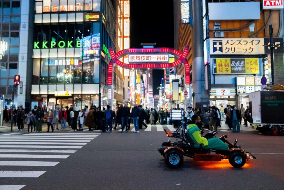 Official Japan Go-Kart Through Shibuya / Shinjuku - Key highlights worth your time