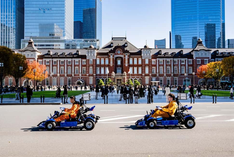 Official Japan Go-Kart Through Shibuya / Shinjuku - When the route includes Ginza, Ueno, and Asakusa