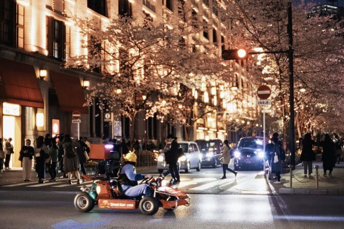 Official Street Go Kart Tour Akihabara 2nd - The route: Tokyo Station, Akihabara, then Harajuku and Shibuya