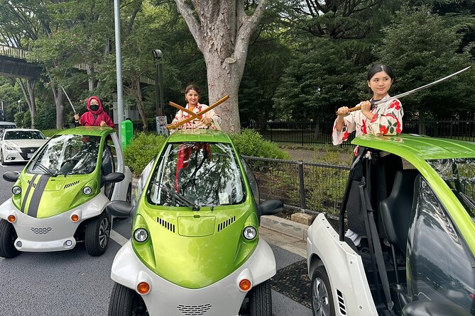 Official Tokyo Shibuya : KIMONO Dressed EV-Go Kart Activity Tour - Key takeaways before you go