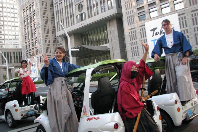 Official Tokyo Shibuya : KIMONO Dressed EV-Go Kart Activity Tour - Harajuku drive: fashion and culture at street speed