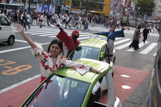 Official Tokyo Shibuya : KIMONO Dressed EV-Go Kart Activity Tour - Imperial Palace area drive and Asakusa’s Senso-ji Gate photos