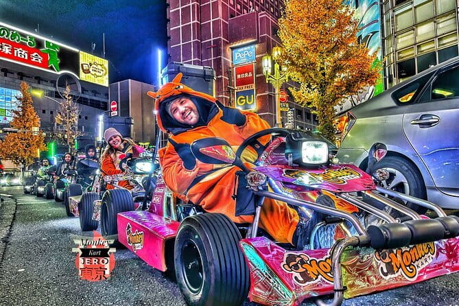 [Once-in-a-Lifetime Experience]Tokyo City Go-Kart Experience Tour - The route: Shibuya Crossing to Shinjuku Golden Gai