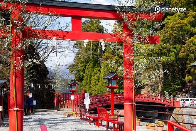 One Day Private Tour Nikko Tochigi only for Your Family by car - Shinkyo Bridge and Futarasan Shrine area: short stop, strong payoff