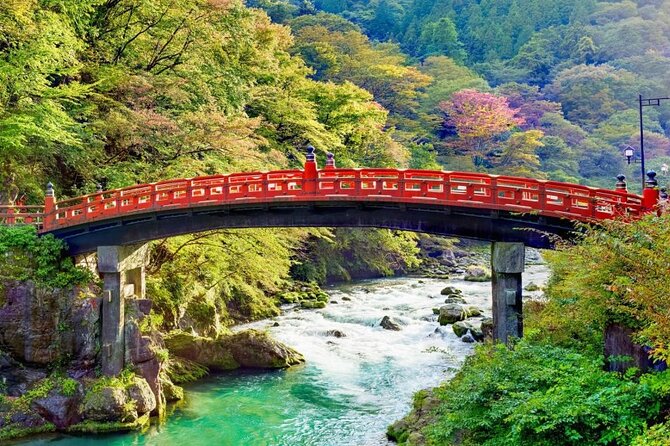 One Day Private Tour to Nikko With English Speaking Driver - Shinkyo Bridge: the iconic red gateway to the Toshogu area
