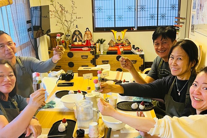 Private Mochi Sweets Making class near Shibuya area - What You Actually Make: Mochi, Fruit Daifuku, and Gluten-Free Dango