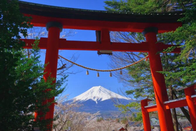 Private Mount Fuji Tour in Luxury Vehicle with English Guide - Arakurayama Sengen Park and the Chureito Pagoda steps