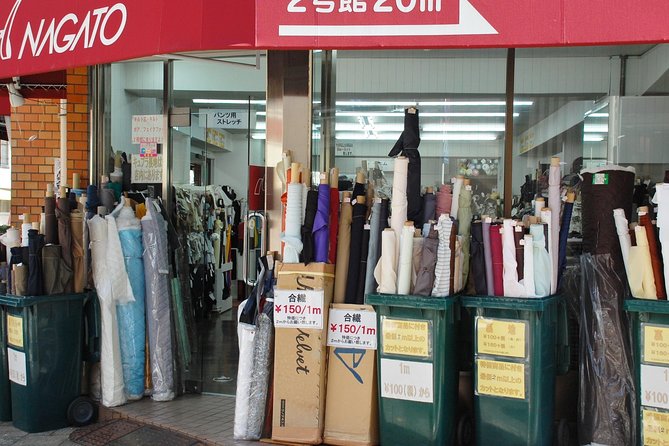Private Nippori Fabric Town Walking Tour - Nippori Fabric Town: a Tokyo fabric district you can actually use