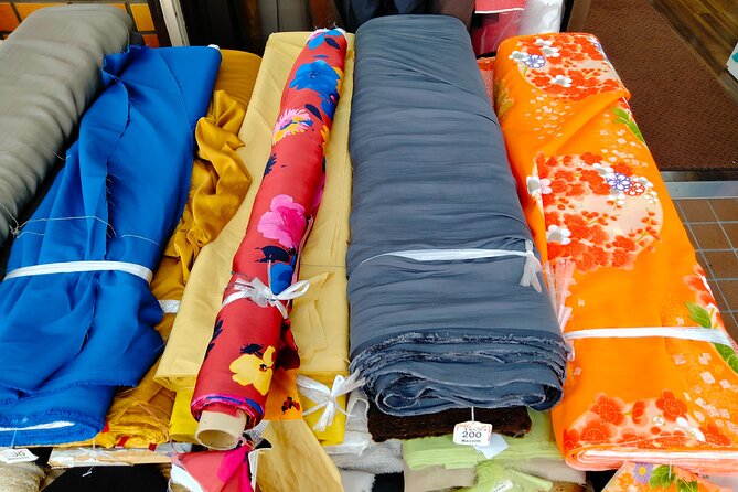 Private Nippori Fabric Town Walking Tour - Making the most of 10:30 am: your best shopping plan