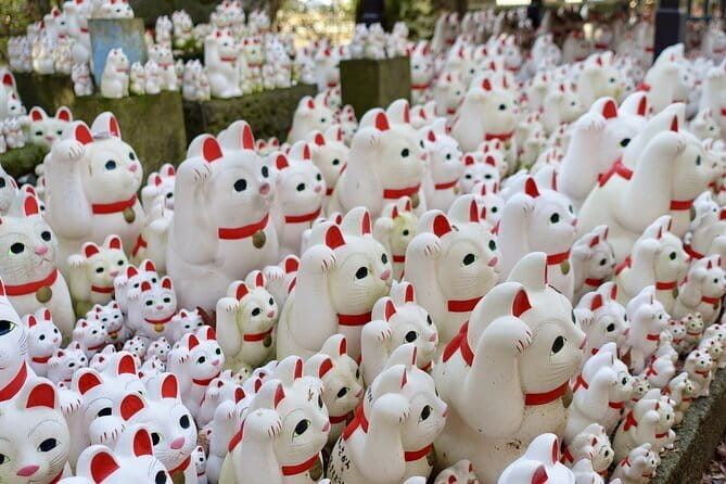Private Tour - Thousands of lucky cats! Go by tram, Gotokuji Tour - Gotokuji Temple and the Maneki Neko Hunt That Actually Makes Sense