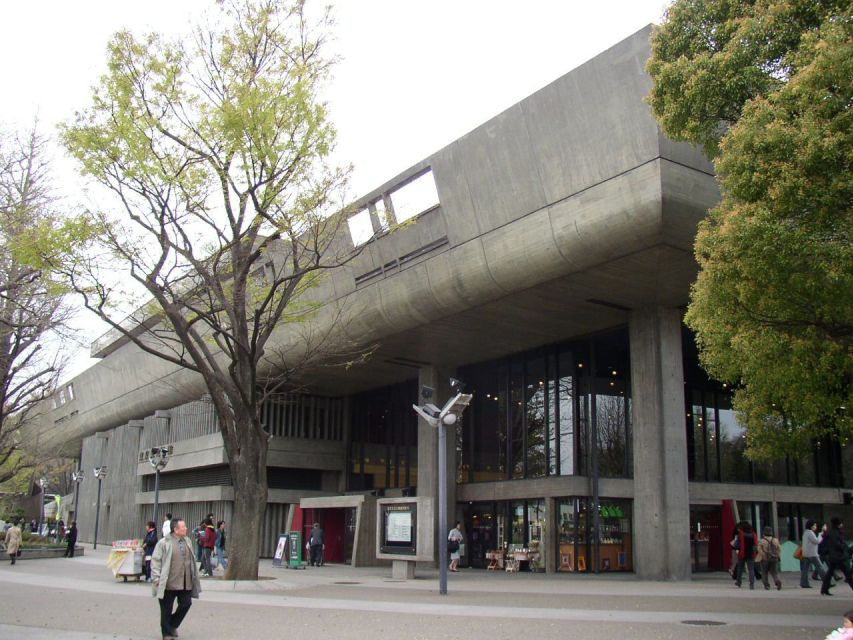 Private Ueno Park Architecture Tour - Night tours: seeing modern buildings from a different perspective