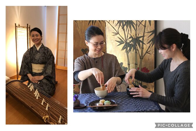 Privately visit local home for relax tea ceremony &music, Tokyo - Koto music: listen closely, then try playing a melody