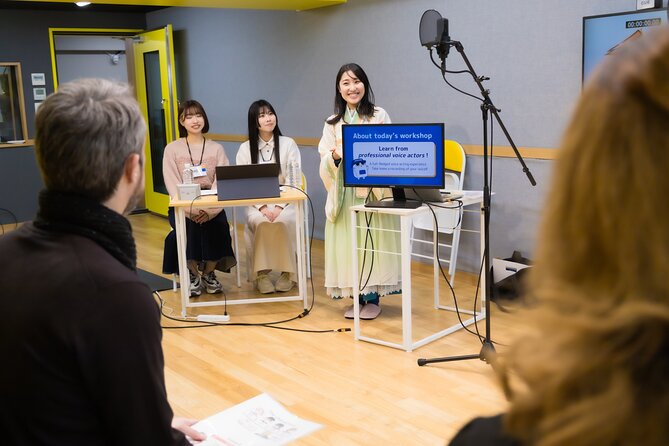 Professional Japanese Anime Voice Acting Workshop in Tokyo - What to Bring (and What to Expect You Might Feel)