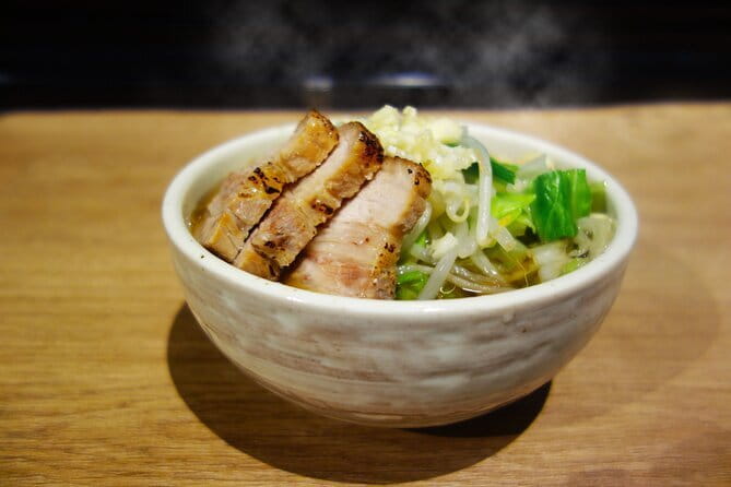 Ramen Making from Scratch – Tokyo Ultimate Cooking Class - What you’ll make: thick noodles, garlic-forward broth, and chashu