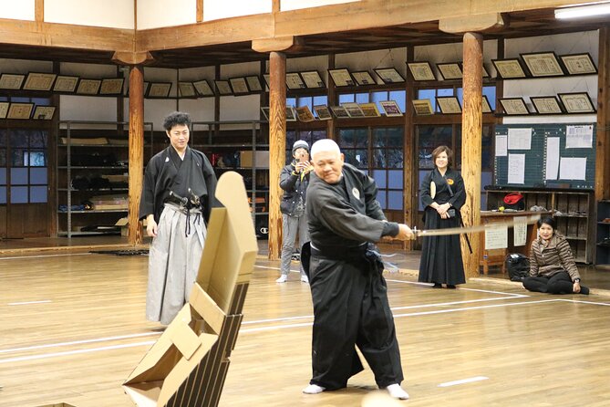 Samurai Experience Mugai Ryu Iaido in Tokyo - Tameshigiri practice: the cutting part (and what it teaches)