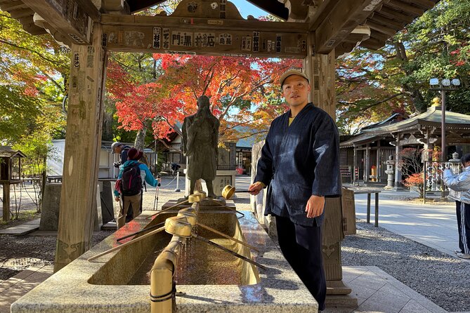 Samurai Guide Sho’s Mt. Takao Hike, Temple & Onsen from Shinjuku - Ōmiharashidai viewpoint: the Mt. Fuji moment you might get