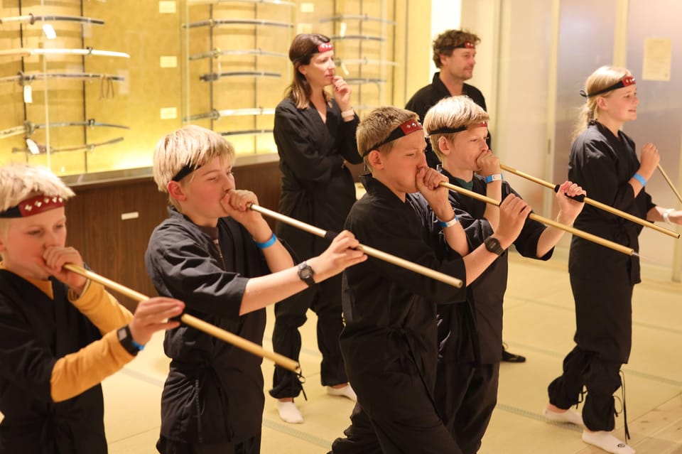 Samurai Ninja Museum Asakusa: Kid-Friendly Ninja Training - Ninja Treasure Hunt: The Part Kids Remember Later