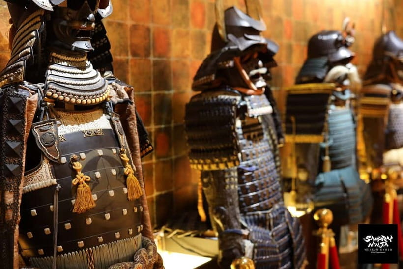 Samurai Ninja Museum Asakusa: Samurai Sword Lesson & Tour - First Stop in Asakusa: Wearing Samurai Armor (and Getting Photo Ready)