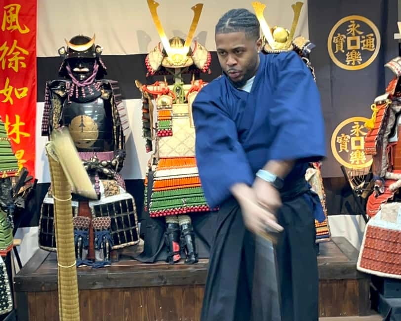 Samurai sword cutting experience - Key things you’ll notice right away