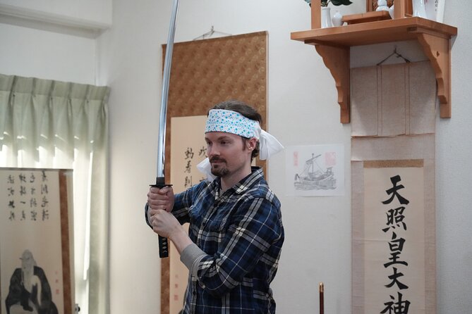 Samurai Sword Training and Katazome Dyeing Experience in Tokyo - Should you book this Samurai sword and katazome headband experience?