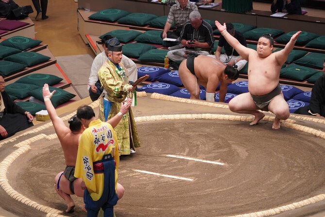 Seat B Ticket Tokyo Sumo Wrestling Tournament in Ryogoku - Ekoin Temple: A Calm Pause Before the Loud Part