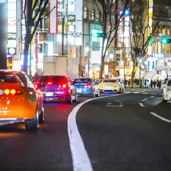 [Self-Drive] Tokyo & Daikoku Custom Car Driving Tour - Meeting at Shibuya and Getting Set Up Before the First Turn