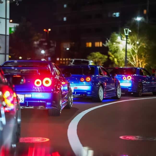 [Self-Drive] Tokyo & Daikoku Custom Car Driving Tour - Daikoku Parking Area: Car Meet Energy, Rare JDM Sightlines, and a Full Hour