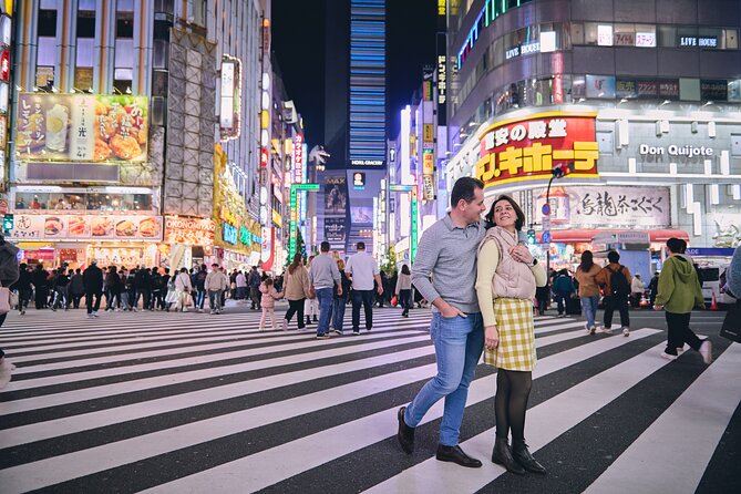 Shibuya and Shinjuku Photography Experience - Stop-by-stop: neon variety from Hachiko to Kabukicho